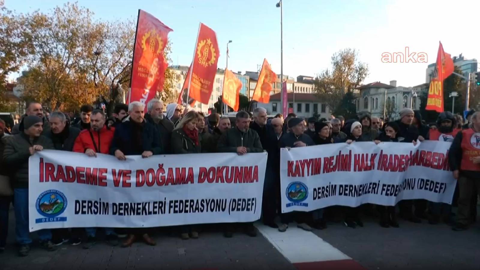 Dersim Dernekleri Federasyonu’ndan kayyım protestosu: İktidarın dayattığı kayyum rejimini kabul etmiyoruz!